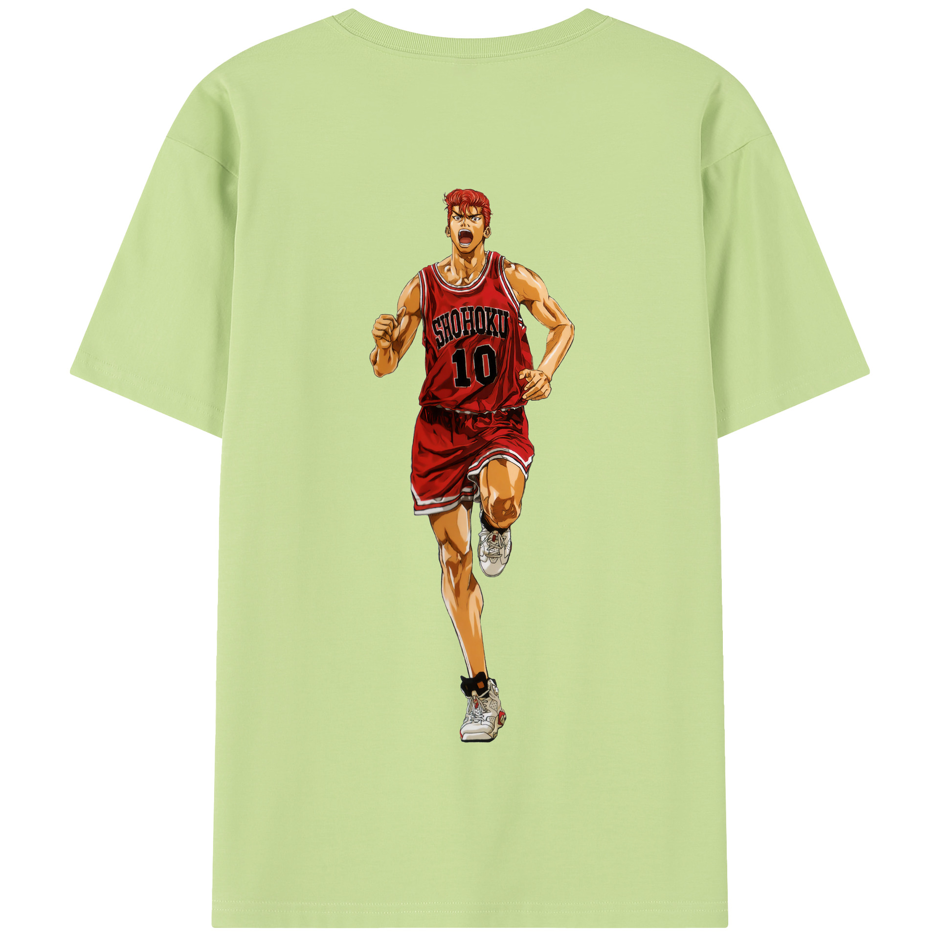 SLAM DUNK／スラムダンク 綿100％半袖Tシャツ（背面プリント）